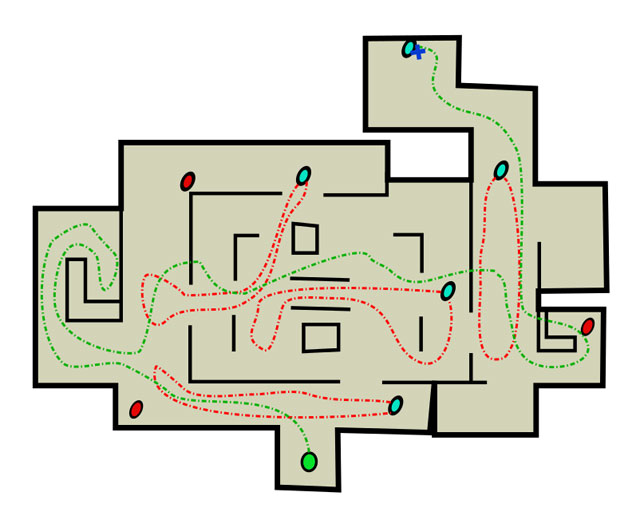 Legend - Downtown (text & maps) | The Outskirts | The Last of Us Walkthrough - The Outskirts - The Last of Us Guide