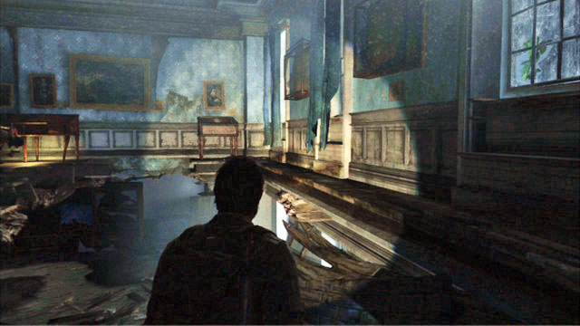 Before you climb up, though, explore all of the areas because, there is some useful gear stashed here - The Museum | The Outskirts | The Last of Us Walkthrough - The Outskirts - The Last of Us Guide