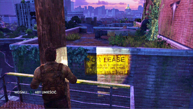 This way you make a makeshift bridge connecting this building with the other one - The Museum | The Outskirts | The Last of Us Walkthrough - The Outskirts - The Last of Us Guide