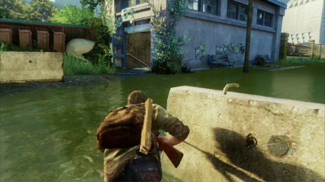 As soon as you deal with the last one of them, leave into the open and run up to the stairs leading to the metro station - The Capitol Building (text & maps) | The Outskirts | The Last of Us Walkthrough - The Outskirts - The Last of Us Guide