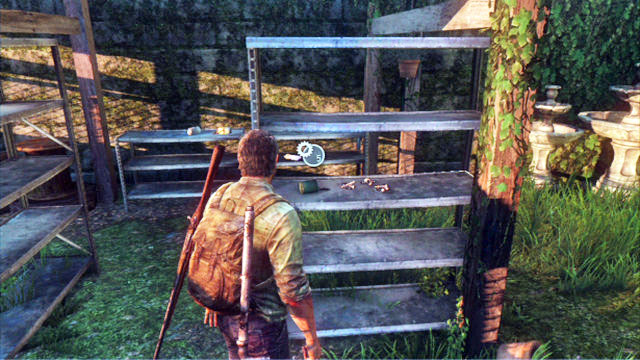 At the other side, search through every corner - The Woods | Bills Town | The Last of Us Walkthrough - Bills Town - The Last of Us Guide
