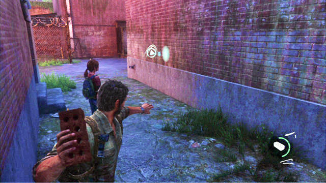 Your exit from the alley will be blocked by another trap - The Woods | Bills Town | The Last of Us Walkthrough - Bills Town - The Last of Us Guide