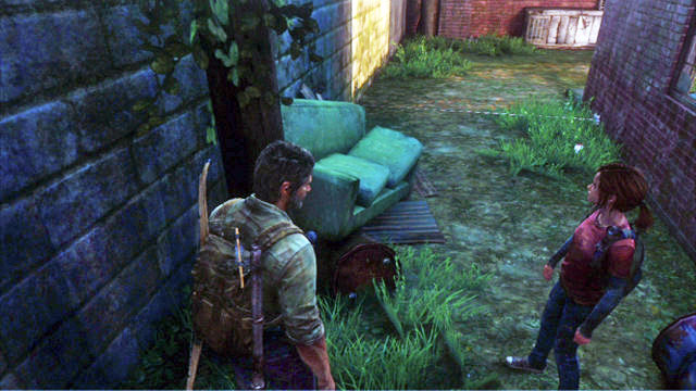 A few steps further, you should notice another trap lying on the ground - The Woods | Bills Town | The Last of Us Walkthrough - Bills Town - The Last of Us Guide