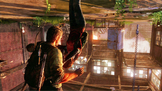 Get rid of it and enter the room to your right, and open the door inside - The Woods | Bills Town | The Last of Us Walkthrough - Bills Town - The Last of Us Guide