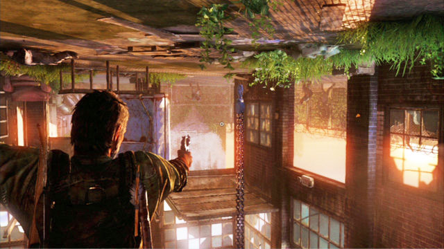 As you keep firing at the enemies, you do not need to worry about the ammo because, the girl will be supplying you with new clips but, you need to remember to reload - The Woods | Bills Town | The Last of Us Walkthrough - Bills Town - The Last of Us Guide