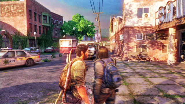 When you finally leave the building, you should get ready to fight off a group of enemies - Safehouse | Bills Town | The Last of Us Walkthrough - Bills Town - The Last of Us Guide