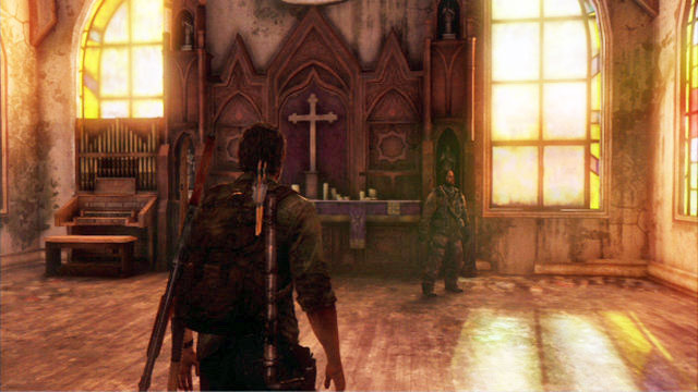 Once you are done with exploration, follow your companion upstairs - Safehouse | Bills Town | The Last of Us Walkthrough - Bills Town - The Last of Us Guide