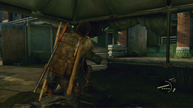 One of the bandits will approach you in a moment - Alone and Forsaken (text & map) | Pittsburgh | The Last of Us Walkthrough - Pittsburgh - The Last of Us Guide