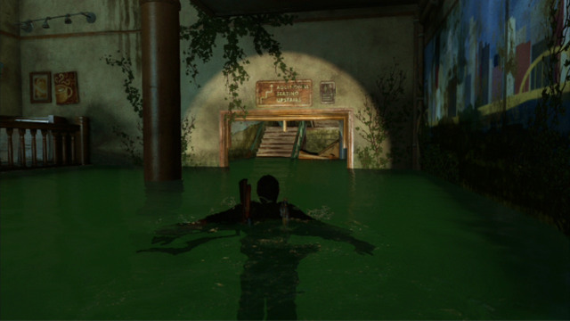 Before you do that, though, search through the first floor of the building - Alone and Forsaken (text & map) | Pittsburgh | The Last of Us Walkthrough - Pittsburgh - The Last of Us Guide