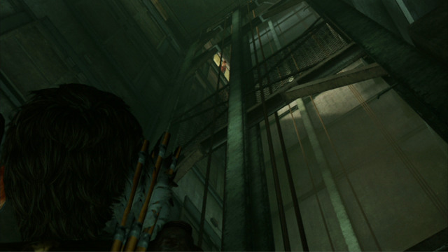 A moment later, you will drop to the very bottom of the building, in a flooded part of the hotel - Hotel Lobby (text & maps) | Pittsburgh | The Last of Us Walkthrough - Pittsburgh - The Last of Us Guide