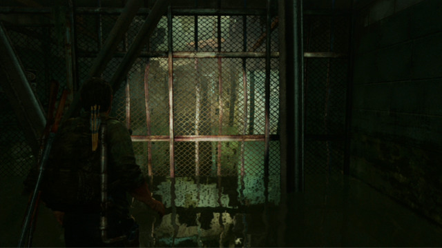 Once you resurface, you will be very close to the barricade that blocks off the tunnel - Hotel Lobby (text & maps) | Pittsburgh | The Last of Us Walkthrough - Pittsburgh - The Last of Us Guide