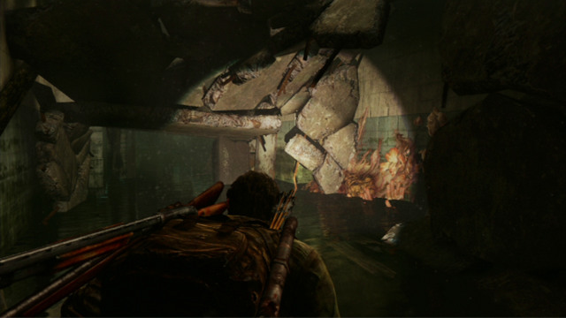 This way, you will reach the part of the hotel full of spores - Hotel Lobby (text & maps) | Pittsburgh | The Last of Us Walkthrough - Pittsburgh - The Last of Us Guide
