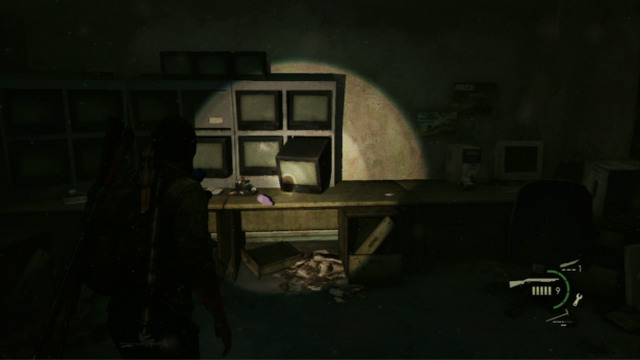 The pass can be found in the security room on the same floor - Hotel Lobby (text & maps) | Pittsburgh | The Last of Us Walkthrough - Pittsburgh - The Last of Us Guide