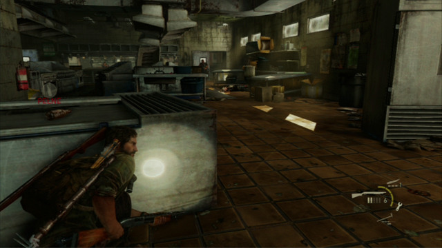 A bit further, there is another fight with bandits waiting for you - Hotel Lobby (text & maps) | Pittsburgh | The Last of Us Walkthrough - Pittsburgh - The Last of Us Guide
