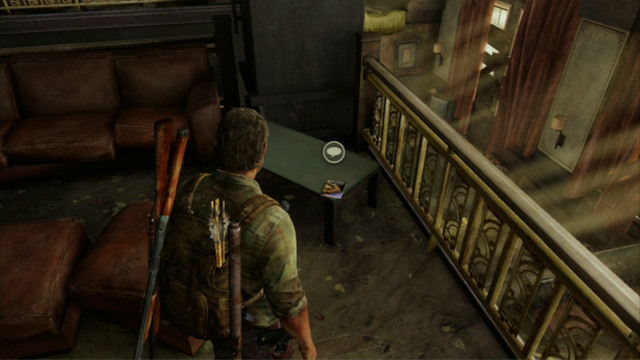 This way you will reach a bar where there are a few useful items - Hotel Lobby (text & maps) | Pittsburgh | The Last of Us Walkthrough - Pittsburgh - The Last of Us Guide