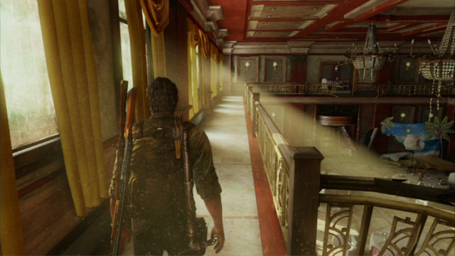 Go ahead - Hotel Lobby (text & maps) | Pittsburgh | The Last of Us Walkthrough - Pittsburgh - The Last of Us Guide