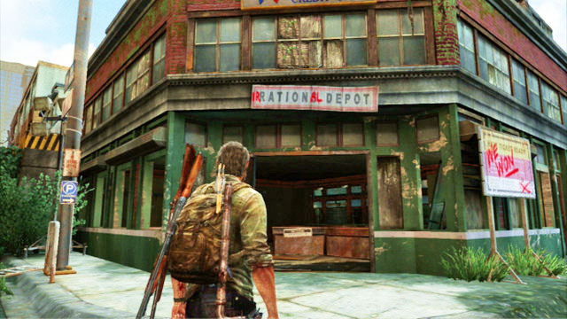Once they are dead, search thoroughly the building near to the tank - Financial District | Pittsburgh | The Last of Us Walkthrough - Pittsburgh - The Last of Us Guide