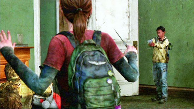 A moment later you will see a short cutscene - Financial District | Pittsburgh | The Last of Us Walkthrough - Pittsburgh - The Last of Us Guide