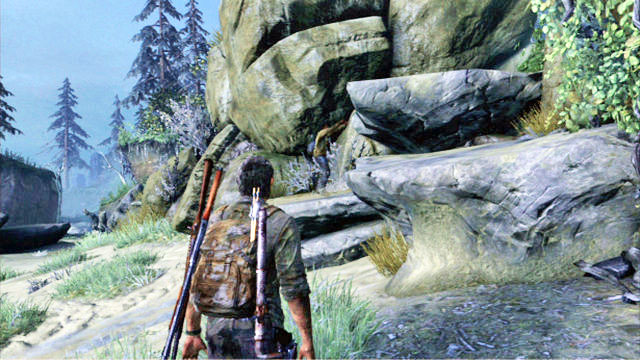 Turn back and backtrack while keeping to the right - Sewers | The Suburbs | The Last of Us Walkthrough - The Suburbs - The Last of Us Guide