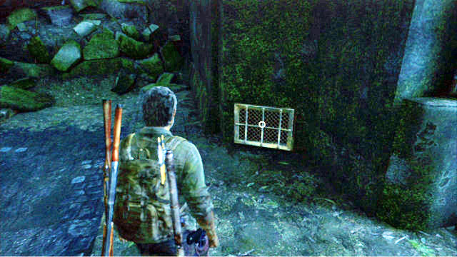 To get to the other side, you need to open the ventilation shaft to the left - Sewers | The Suburbs | The Last of Us Walkthrough - The Suburbs - The Last of Us Guide