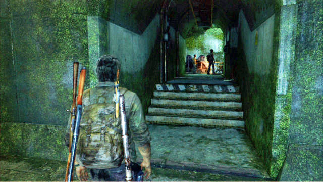 Once you clear the area, return and take the tunnel to the left - Sewers | The Suburbs | The Last of Us Walkthrough - The Suburbs - The Last of Us Guide