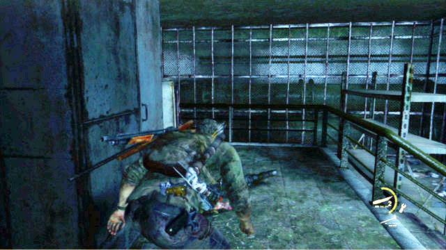 When the room is empty, you will have the chance to take out the other enemy, or leave - Sewers | The Suburbs | The Last of Us Walkthrough - The Suburbs - The Last of Us Guide