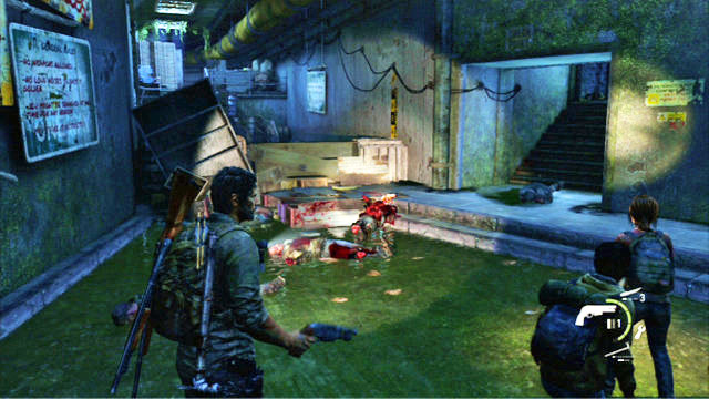 The tunnel will take you to a location where you will be attacked by four mutants - Sewers | The Suburbs | The Last of Us Walkthrough - The Suburbs - The Last of Us Guide