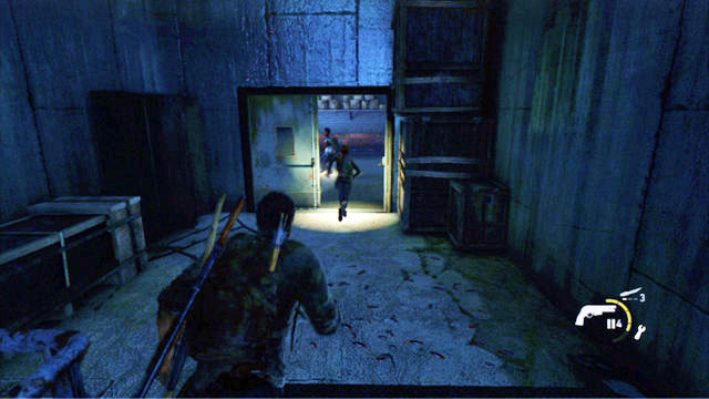 Go ahead and you will rejoin with Ellie - Sewers | The Suburbs | The Last of Us Walkthrough - The Suburbs - The Last of Us Guide