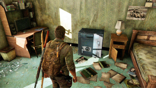 You should especially focus on the buildings to the left of the ice-cream truck - Suburbs | The Suburbs | The Last of Us Walkthrough - The Suburbs - The Last of Us Guide