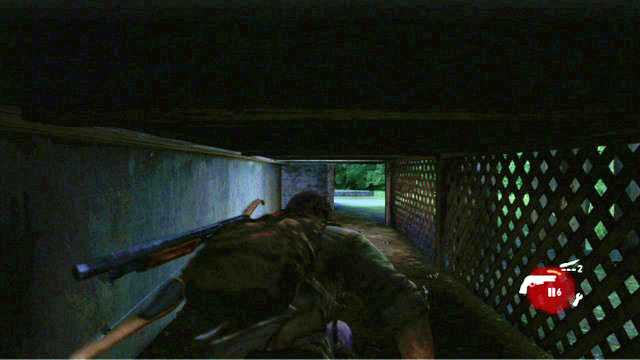 Keep to the right at first and choose the nearest cover - Suburbs | The Suburbs | The Last of Us Walkthrough - The Suburbs - The Last of Us Guide
