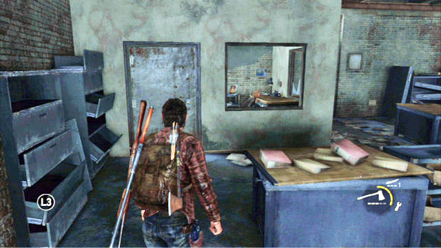 Another group of bandits is waiting in the room a bit ahead - Hydroelectric Dam | Tommys Dam | The Last of Us Walkthrough - Tommys Dam - The Last of Us Guide