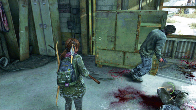 A moment later, you will have to lend David a hand at blocking the windows (triangle) - The Hunt | Lakeside Resort | The Last of Us Walkthrough - Lakeside Resort - The Last of Us Guide