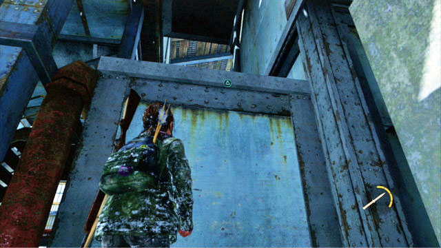 You now need to get to a higher floor and throw down the ladder for your companion to use - The Hunt | Lakeside Resort | The Last of Us Walkthrough - Lakeside Resort - The Last of Us Guide