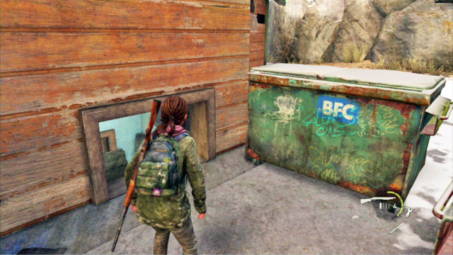 When the last ne of them dies, go ahead, and keep to the left edge of this location - The Hunt | Lakeside Resort | The Last of Us Walkthrough - Lakeside Resort - The Last of Us Guide