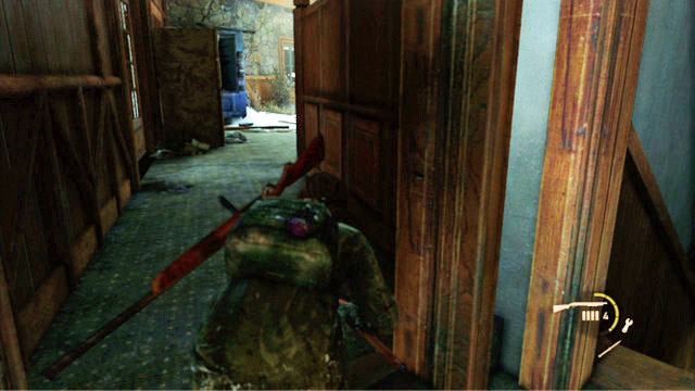 While exploring the area, you should bump into a locked shut - The Hunt | Lakeside Resort | The Last of Us Walkthrough - Lakeside Resort - The Last of Us Guide