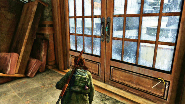 Try to shoot at least one of the bandits and go to the left - The Hunt | Lakeside Resort | The Last of Us Walkthrough - Lakeside Resort - The Last of Us Guide