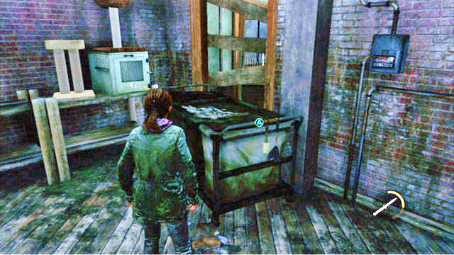 This way, you will reach a door with a blocked passage behind it - Cabin Resort | Lakeside Resort | The Last of Us Walkthrough - Lakeside Resort - The Last of Us Guide