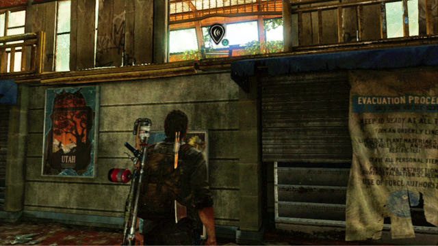 Walk inside and run down the stairs - Highway Exit | Bus Depot | The Last of Us Walkthrough - Bus Depot - The Last of Us Guide