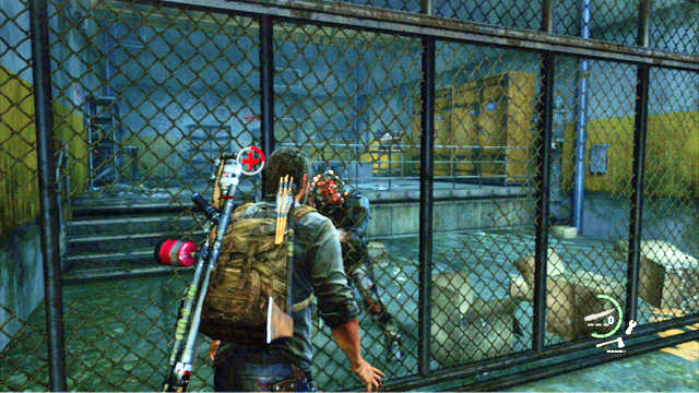 As you proceed ahead, you will reach a closed gate - Underground Tunnel (text & map) | Bus Depot | The Last of Us Walkthrough - Bus Depot - The Last of Us Guide