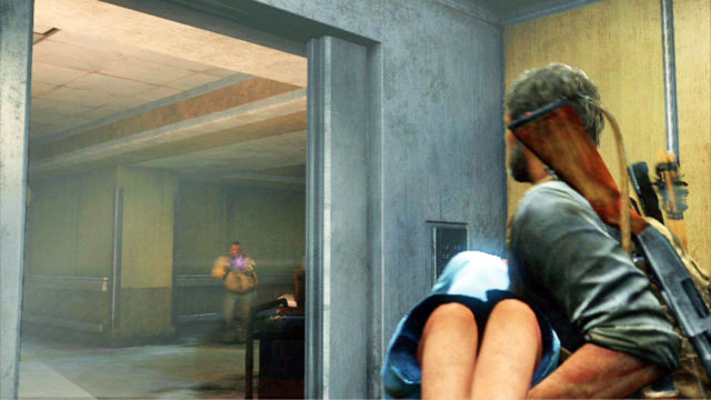 Once you enter the elevator, the chapter will conclude - The Hospital (text & map) | The Firefly Lab | The Last of Us Walkthrough - The Firefly Lab - The Last of Us Guide