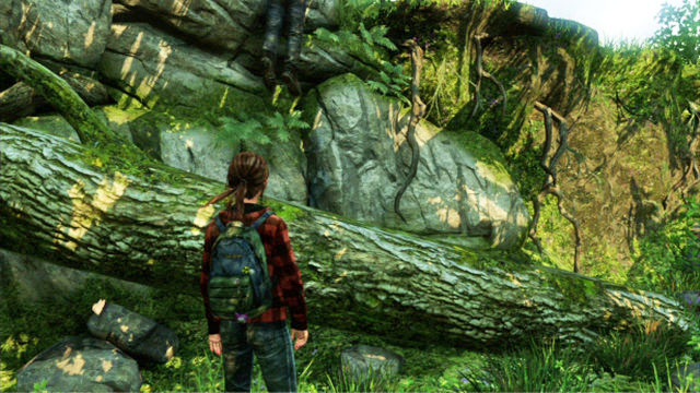 Once you reach the tall rocks, wait for Joel to climb up and take his help - Epilogue | Jackson | The Last of Us Walkthrough - Jackson - The Last of Us Guide