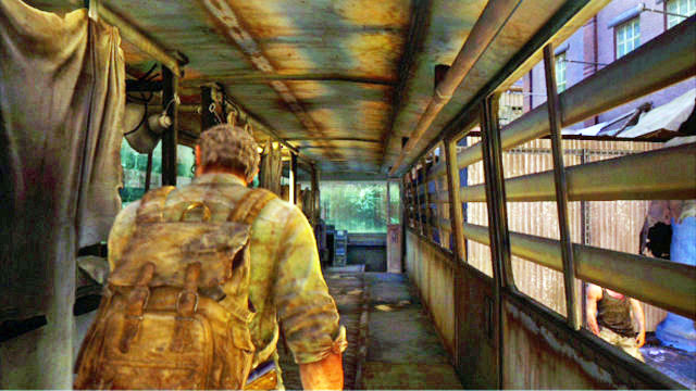 Sie finden es in den Slums, direkt nachdem Sie durch den zerstörten Bus gegangen sind – The Last of Us: Die Quarantänezone, Artefakte und Anhänger – Artefakte und Anhänger – The Last of Us Guide