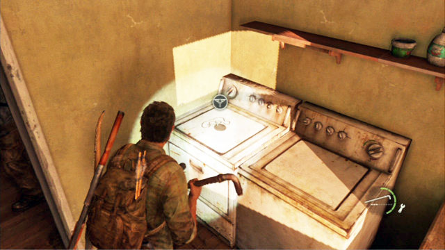 Der Anhänger befindet sich in der kleinen Wäscherei – The Last of Us: Bills Town, Artefakte und Anhänger – Artefakte und Anhänger – The Last of Us Guide