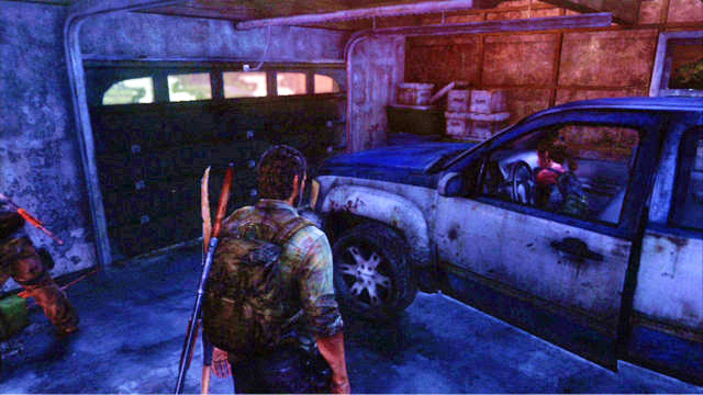 Wenn Sie mit dem funktionsfähigen Auto die Garage betreten, durchsuchen Sie den Rest des Hauses gründlich – The Last of Us: Bills Town, Artefakte und Anhänger – Artefakte und Anhänger – The Last of Us Guide