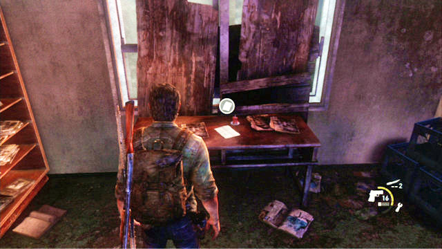 In einem der Räume finden Sie die Notiz – The Last of Us: Bills Town, Artefakte und Anhänger – Artefakte und Anhänger – The Last of Us Guide
