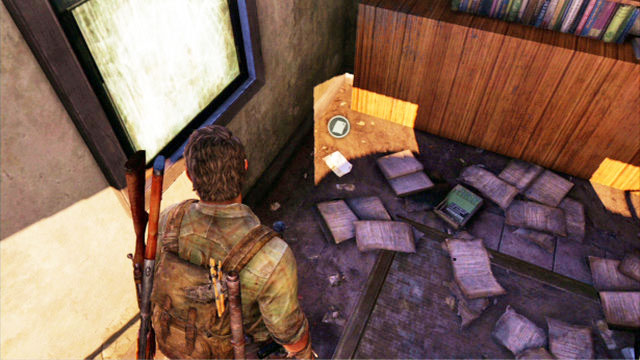 Die Notiz befindet sich in der rechten Ecke – The Last of Us: Financial District, Escape the City, Artefakte und Anhänger – Artefakte und Anhänger – The Last of Us Guide