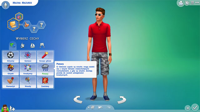 When you will begin a game and you will create a new Sim or you will raise a child in your Sim-family you should be very thoughtful about its traits since you can never change possessed traits - How to play well - Game Guide - Sims 4 Guide