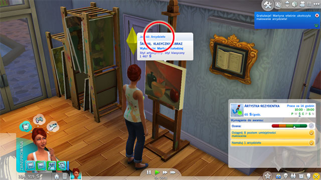 Painter Career Sims 4