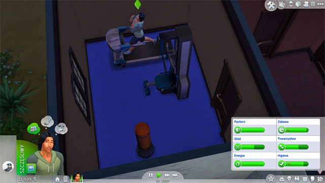 The best way to develop this skill is to train with one of these devices: a treadmill, a punching bag or a weight machine - The Sims 4: Fitness - tips - Skills - Sims 4 Guide
