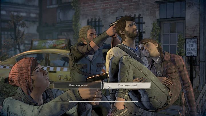 Important choices Episode 2 The Walking Dead The Telltale Series